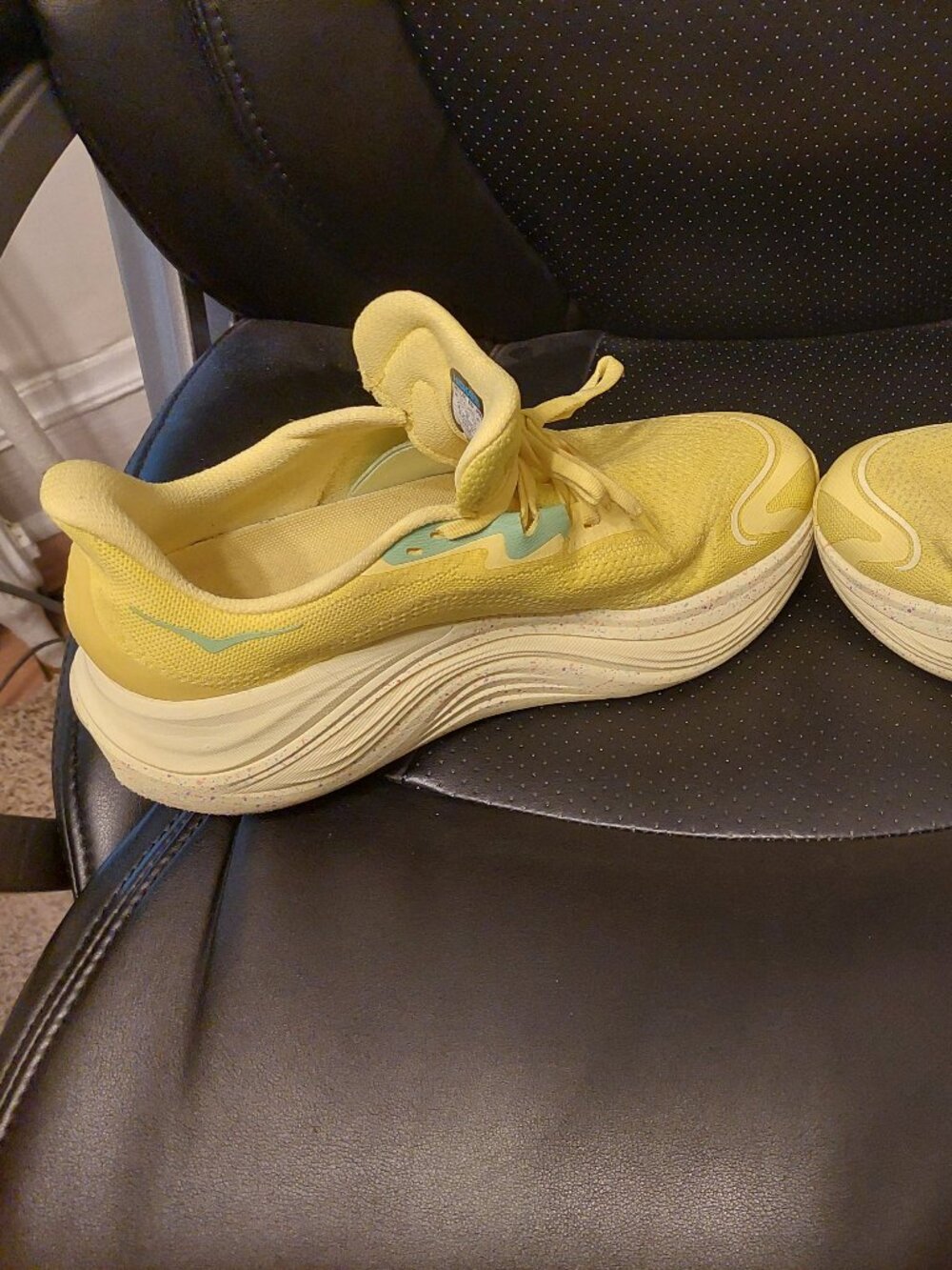 Hoka Skyward X Shoes - Lemonade Sunlight GUC Women's 9 - Picture 2 of 7